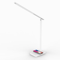 Best selling products 2020 Office LED desk lamp with USB charging wireless table lamp charging station charging dock